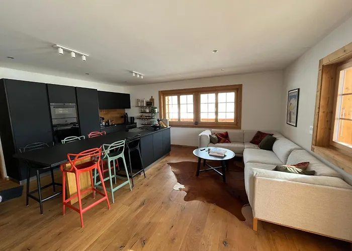 3 Bedroom Modern Alpine Escape Apartament Chateau-d'Oex